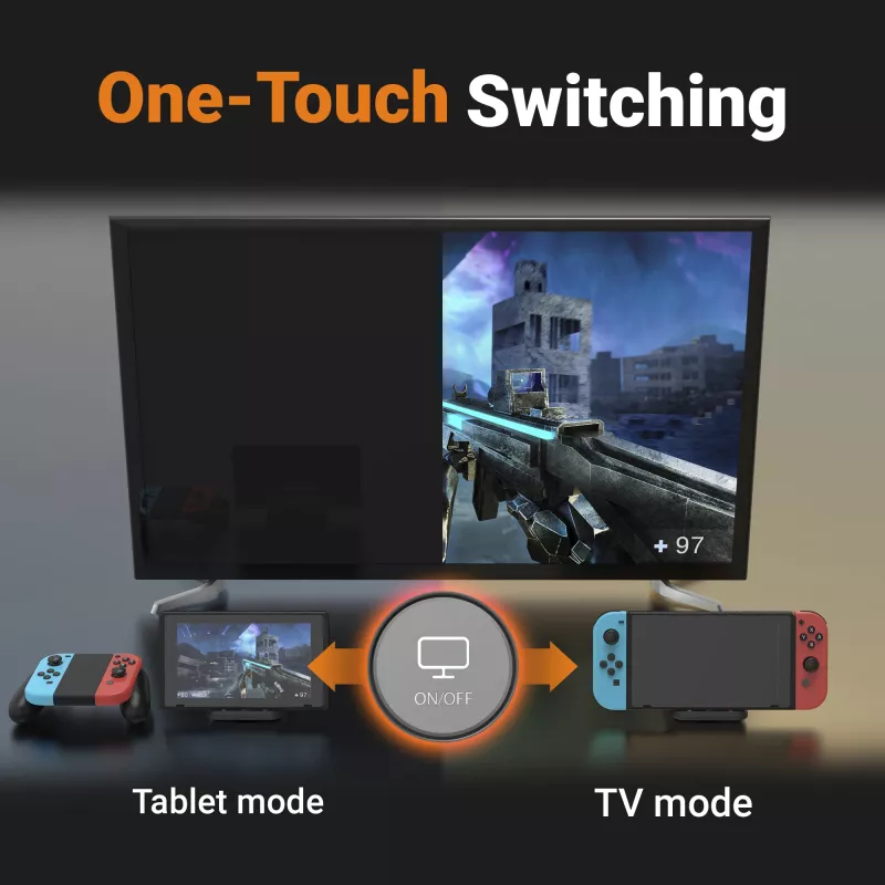 j5create JCD620 Mini docking station per Nintendo Switch™, nero