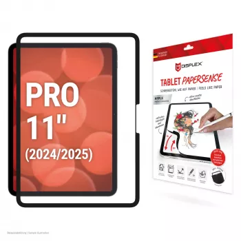 Displex TABLET PAPERSENSE per iPad Pro 11'' (2025/2024), pellicola rimovibile per scrittura e disegno con effetto carta
