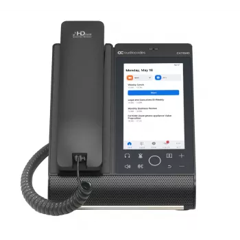 AudioCodes Teams C470HD Total Touch IP-Phone PoE GbE con BT integrato e Wi-Fi dual-band