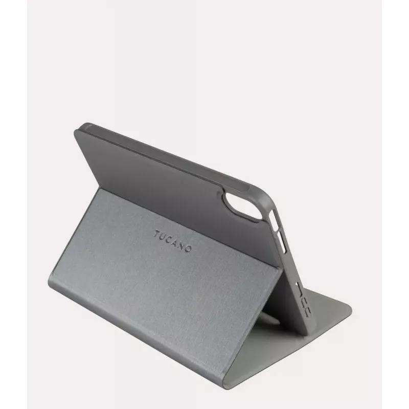 custodia folio Tucano Metal per iPad mini 6th Gen 21,1 cm grigio