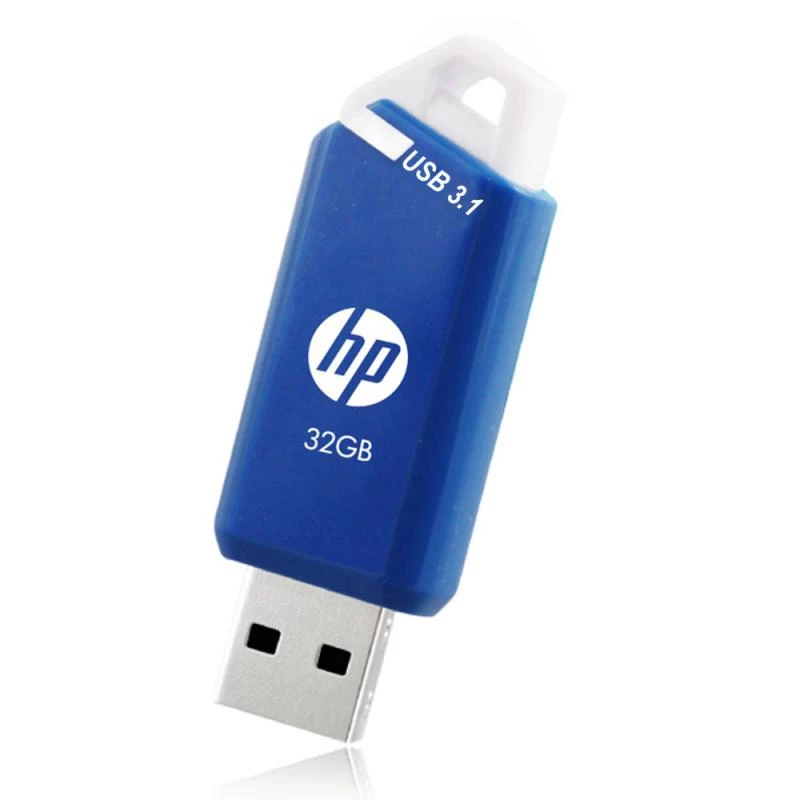HP x755w unità flash USB 32 GB USB Type-A 3.2 Gen 1 (3.1 Gen 1) blu, bianco