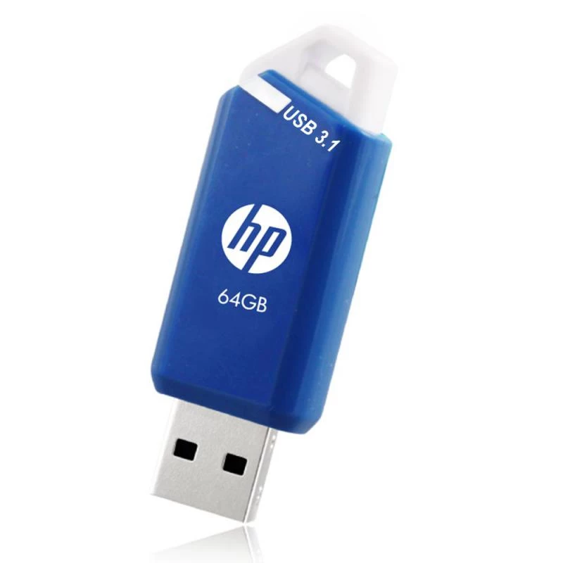 HP x755w unità flash USB 64 GB USB Type-A 3.2 Gen 1 (3.1 Gen 1) blu, bianco