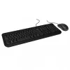 Incase Designed by Microsoft Wired Desktop 600 tastiera, mouse inclusi, universale USB, QWERTY, tedesco, nero