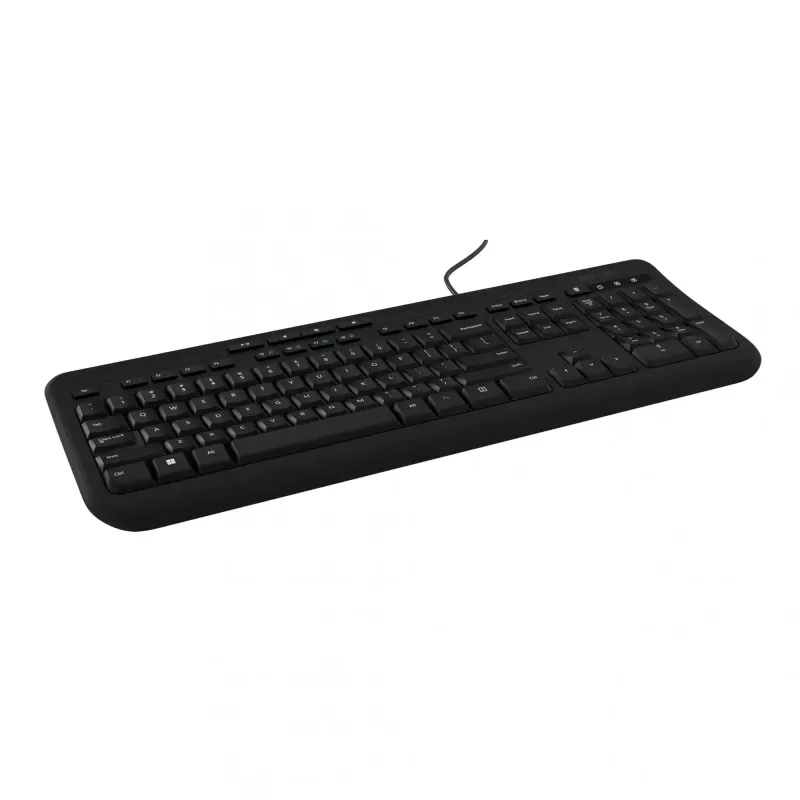 Tastiera cablata full-size Incase Designed by Microsoft Wired 600 — USB, QWERTY, inglese UK, nero