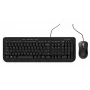 Incase Designed by Microsoft Wired Desktop 600 tastiera mouse inclusi universale USB QWERTY francese nero