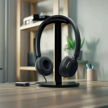 Incase Designed by Microsoft Modern USB-C Headset cuffia cablata con archetto ufficio/call center USB Type-C nero
