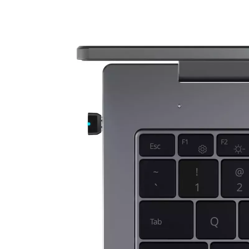 Ricevitore USB SHOKZ Loop120 adattatore USB-C plastica acciaio inox nero