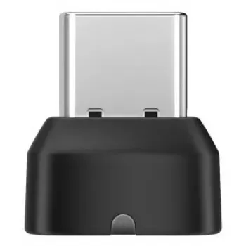 Ricevitore USB SHOKZ Loop120 adattatore USB-C plastica acciaio inox nero