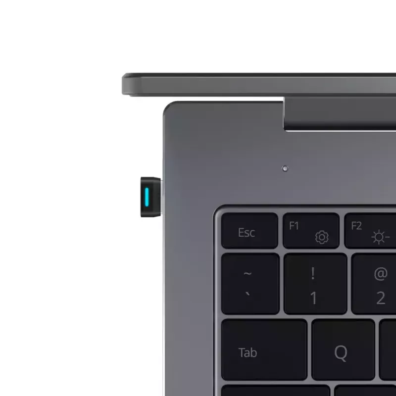 Ricevitore USB SHOKZ Loop120 adattatore plastica acciaio inox nero