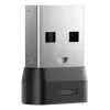 Ricevitore USB SHOKZ Loop120 adattatore plastica acciaio inox nero