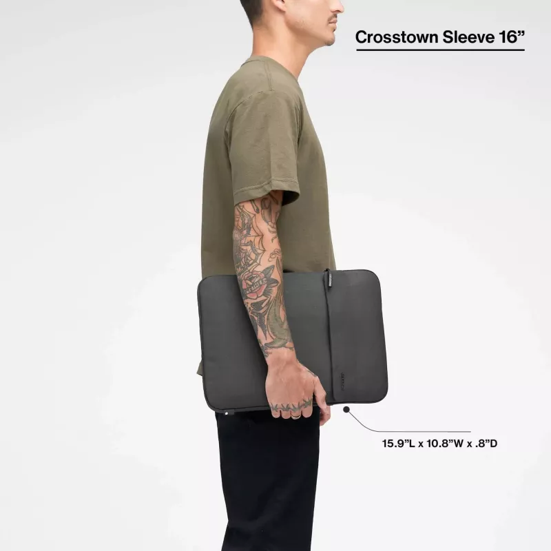 Custodia Incase Crosstown Sleeve con Woolenex per laptop 16