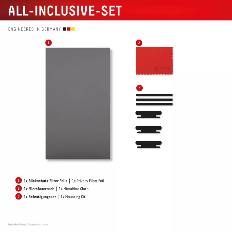 Filtro privacy a 2 vie Displex PRIVACY SAFE 21,5