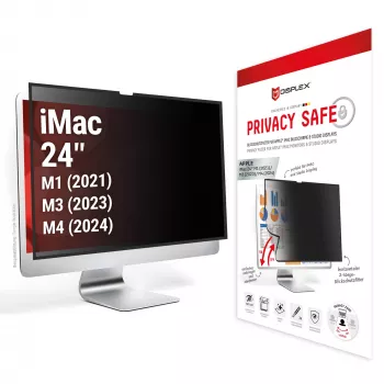 Filtro privacy a 2 vie rimovibile Displex PRIVACY SAFE per iMac 24