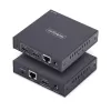 StarTech.com extender KVM HDMI su rete IP, 4K 60Hz, driverless, HDMI e USB su Ethernet/CAT6, AVoIP, kit trasmettitore e ricevitore, include kit di montaggio
