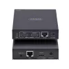 StarTech.com extender KVM HDMI su rete IP, 4K 60Hz, driverless, HDMI e USB su Ethernet/CAT6, AVoIP, kit trasmettitore e ricevitore, include kit di montaggio