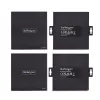 StarTech.com extender KVM HDMI su rete IP, 4K 60Hz, driverless, HDMI e USB su Ethernet/CAT6, AVoIP, kit trasmettitore e ricevitore, include kit di montaggio