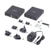 StarTech.com extender KVM HDMI su rete IP, 4K 60Hz, driverless, HDMI e USB su Ethernet/CAT6, AVoIP, kit trasmettitore e ricevitore, include kit di montaggio