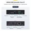 StarTech.com extender KVM HDMI su rete IP, 4K 60Hz, driverless, HDMI e USB su Ethernet/CAT6, AVoIP, kit trasmettitore e ricevitore, include kit di montaggio