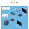 StarTech.com extender KVM HDMI su rete IP, 4K 60Hz, driverless, HDMI e USB su Ethernet/CAT6, AVoIP, kit trasmettitore e ricevitore, include kit di montaggio
