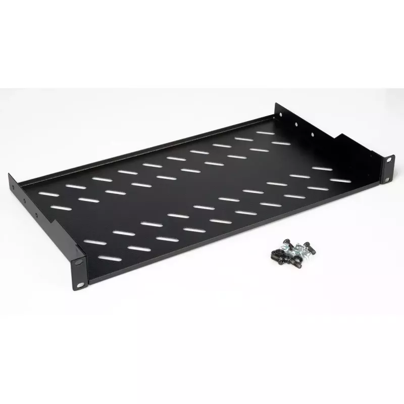 Ripiano rack ROLINE 19 pollici 1U profondità 250 mm 15 kg nero