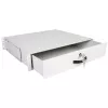 Ripiano tastiera ROLINE 19 pollici 2U 400 T con serratura grigio