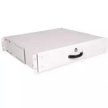 Ripiano tastiera ROLINE 19 pollici 2U 400 T con serratura grigio