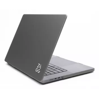 Custodia rigida Zagg per MacBook Pro 13 M2/M1 (20) – finitura Smoke, custodia protettiva