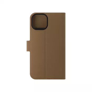 ZAGG 702314850 Folio custodia a libro per Apple iPhone 16e/15/14/13, similpelle, marrone