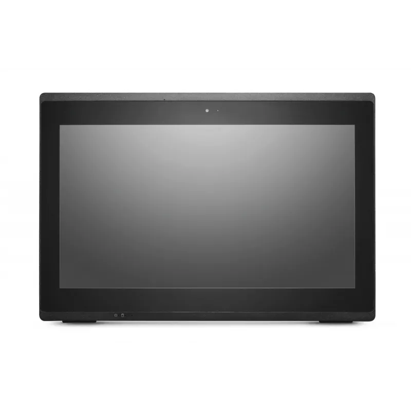 Shuttle P55U barebone tutto in uno, touch screen da 15,6 pollici, Celeron 7305, WLAN, HDMI, 2x COM, 90 W, nero
