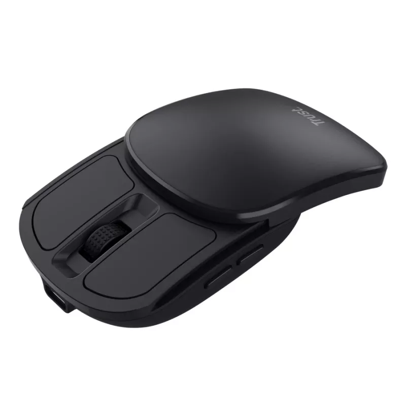 Mouse TRUST Travel ambidestro RF Wireless 2400 DPI, 6 tasti, nero