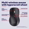Mouse Trust 25673, universale, ambidestro, Bluetooth, 3200 DPI, 9 tasti