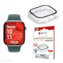 Full Body Protector e.v.i. DISPLEX Apple Series 10 42mm trasparente — pellicola protettiva a tutta superficie per Apple Watch Series 10 42mm