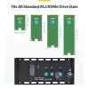 Case USB4 M.2 NVMe StarTech.com, 40 Gbit/s, case esterno USB-C/Thunderbolt per SSD NVMe, case con dissipatore in alluminio, B+M/M-Key