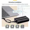 Case USB4 M.2 NVMe StarTech.com, 40 Gbit/s, case esterno USB-C/Thunderbolt per SSD NVMe, case con dissipatore in alluminio, B+M/M-Key