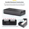 Case USB4 M.2 NVMe StarTech.com, 40 Gbit/s, case esterno USB-C/Thunderbolt per SSD NVMe, case con dissipatore in alluminio, B+M/M-Key