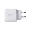 Caricabatterie mobile Lindy 73424 universale bianco AC ricarica rapida per interni