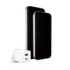 Caricabatterie PanzerGlass empower™ by ® Turbo 35W incl. USB-C + USB-A | spina UK | bianco argento