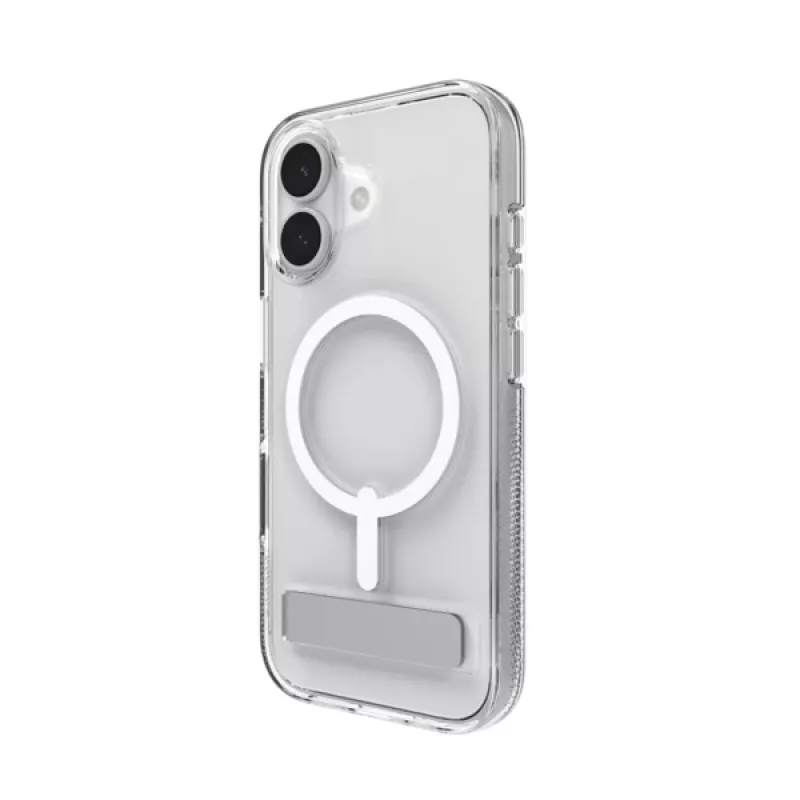 Custodia ZAGG Crystal Palace Snap Kickstand per Apple iPhone 17 trasparente