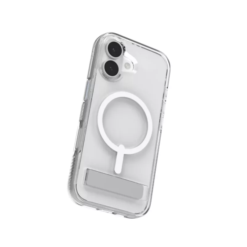 Custodia ZAGG Crystal Palace Snap Kickstand per Apple iPhone 17 trasparente