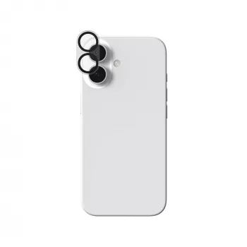 ZAGG InvisibleShield Glass Elite protezione per obiettivo della fotocamera per Apple iPhone 16/16 Plus, nero