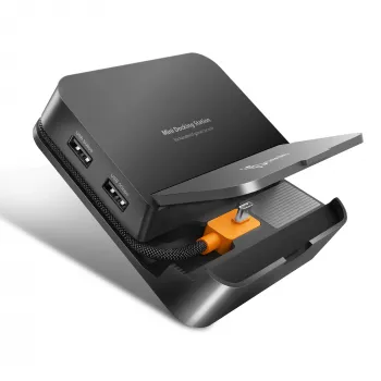 Docking station per dispositivi mobili j5 create JCD624-N USB Type-C per iPhone 16/15 e serie Samsung Galaxy, 100×250×28,5 mm, 238 g, nero/grigio