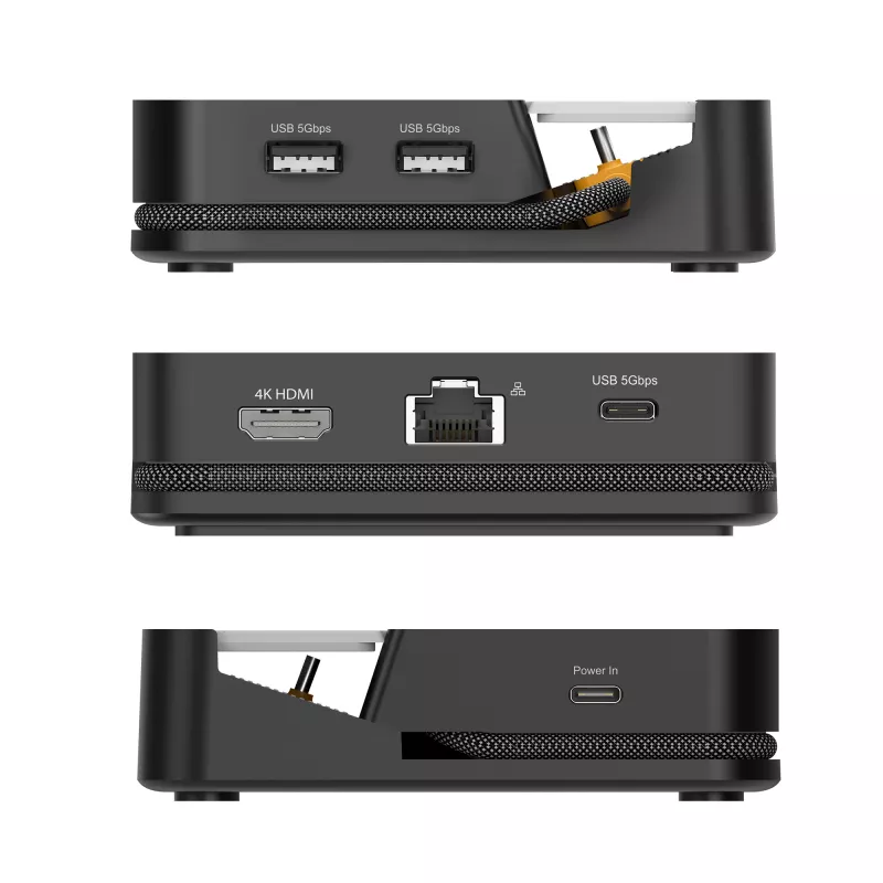 j5create JCD624-N Omni Side Dock docking station per Nintendo Switch 2 e Steam Deck