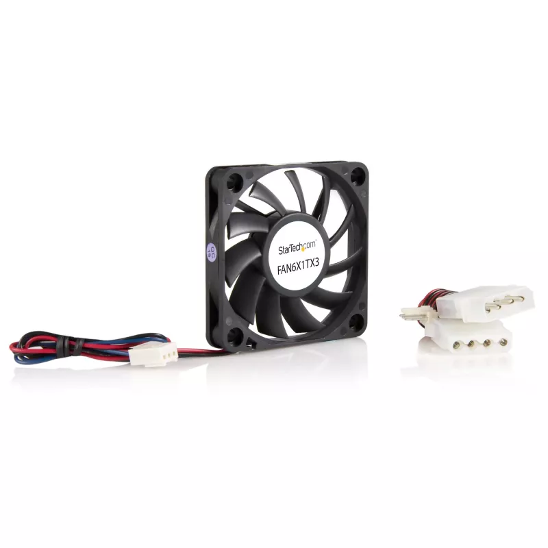 Ventola per case PC StarTech.com 60x10 mm con cuscinetti a sfera di ricambio e connettore TX3