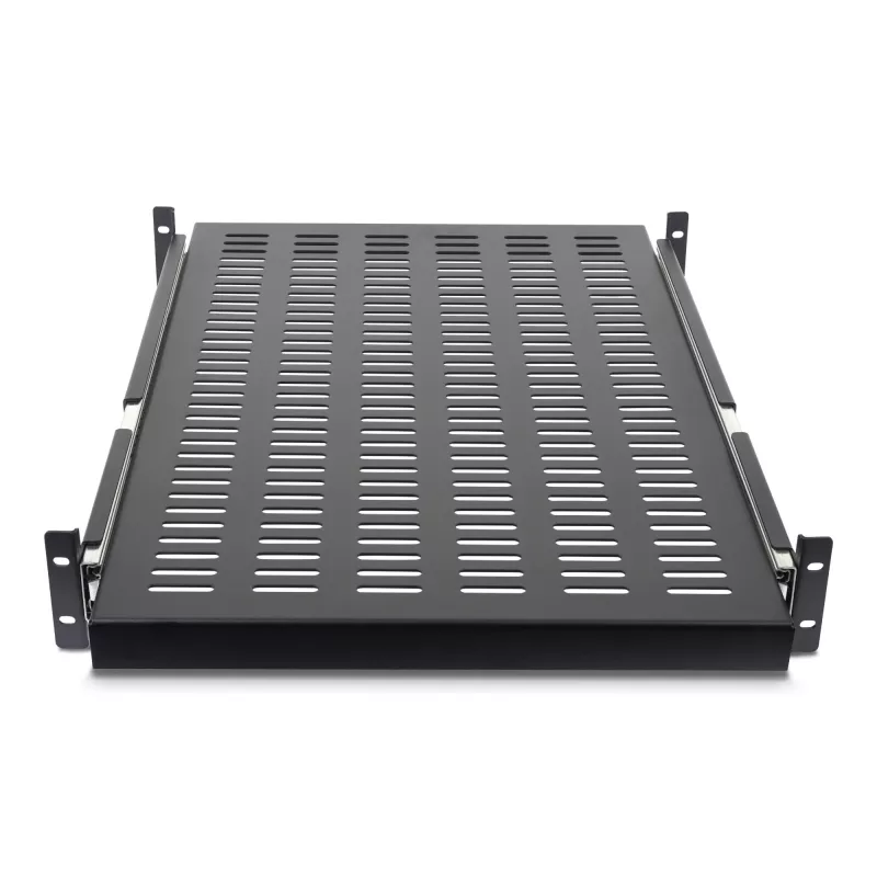 Ripiano scorrevole per rack server StarTech.com 2U - profondità di montaggio regolabile da 20 a 30 pollici - ventilato - 50 lb - ripiano universale heavy duty per rack 19