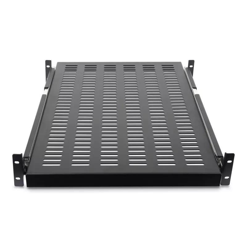 Ripiano scorrevole per rack server StarTech.com 2U - profondità di montaggio regolabile da 20 a 30 pollici - ventilato - 50 lb - ripiano universale heavy duty per rack 19