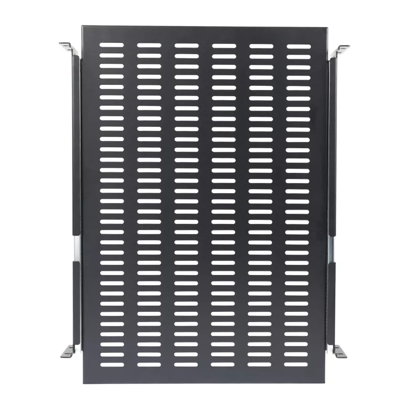 Ripiano scorrevole per rack server StarTech.com 2U - profondità di montaggio regolabile da 20 a 30 pollici - ventilato - 50 lb - ripiano universale heavy duty per rack 19
