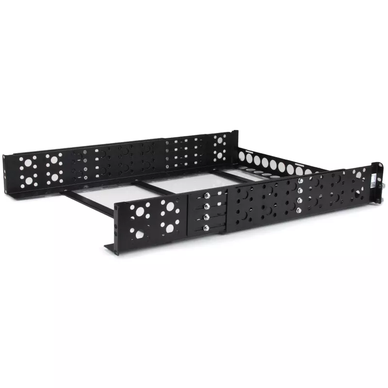 Guide rack universali per server StarTech.com 2U fisse da 19 pollici con profondità regolabile