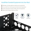 Guide rack universali per server StarTech.com 2U fisse da 19 pollici con profondità regolabile
