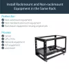 Guide rack universali per server StarTech.com 2U fisse da 19 pollici con profondità regolabile