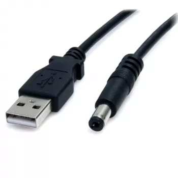 Cavo StarTech.com da USB a alimentazione 5,5 mm – barrel tipo M – 2 m, 2 m, USB, barrel tipo M